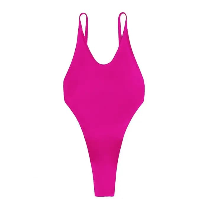 Sexy dos nu String Mini Micro String femmes maillots de bain une pièce maillot de bain femme Monokin