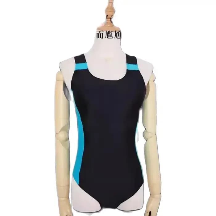 Sunaookami Shiroko Cosplay Sukumizu bleu archives école maillot de bain évider une pièce maillot de 