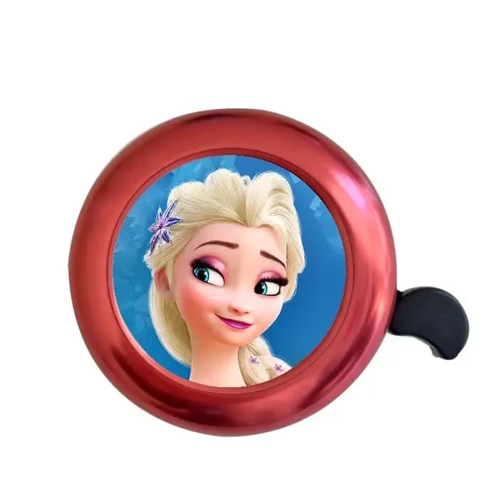 Disney – sonnette de vélo en forme de dessin animé, alarme sonore forte, son clair comme du cristal,