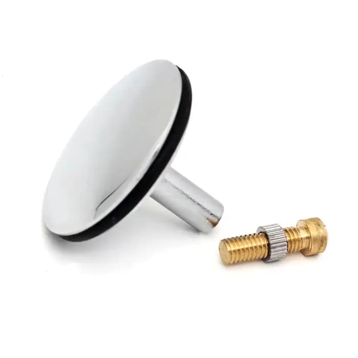 Bouchon de vidange de remplacement pour baignoire, en laiton, accessoires de salle de bains