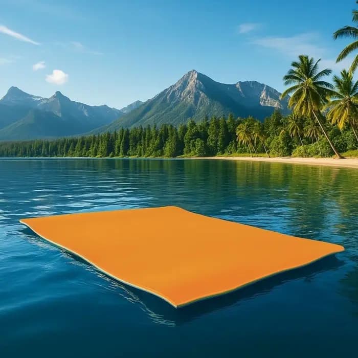 Tapis flottant aquatique pour la famille, matelas de piscine, couverture de piscine, matelas de rela