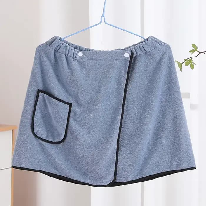 Jupe de bain à séchage rapide pour homme, serviette enveloppante en microfibre douce, légère et élég