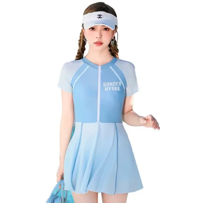 Maillot de bain une pièce pour femme, nouveau style 2025, couvrant et amincissant, idéal pour les sources chaudes et les piscines