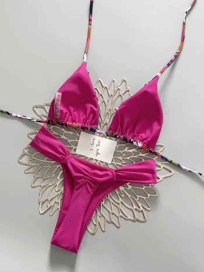 Maillot de bain imprimé style Spice Girl
