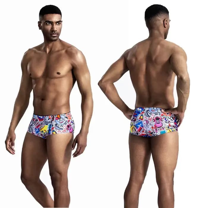 Datifer nouveauté hommes Shorts bas Sexy réglages taille Bañador Hombre