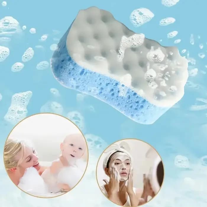 Éponge de bain douce, brosse de massage exfoliante pour le corps, gant de toilette, accessoires de douche pour le soin de la peau