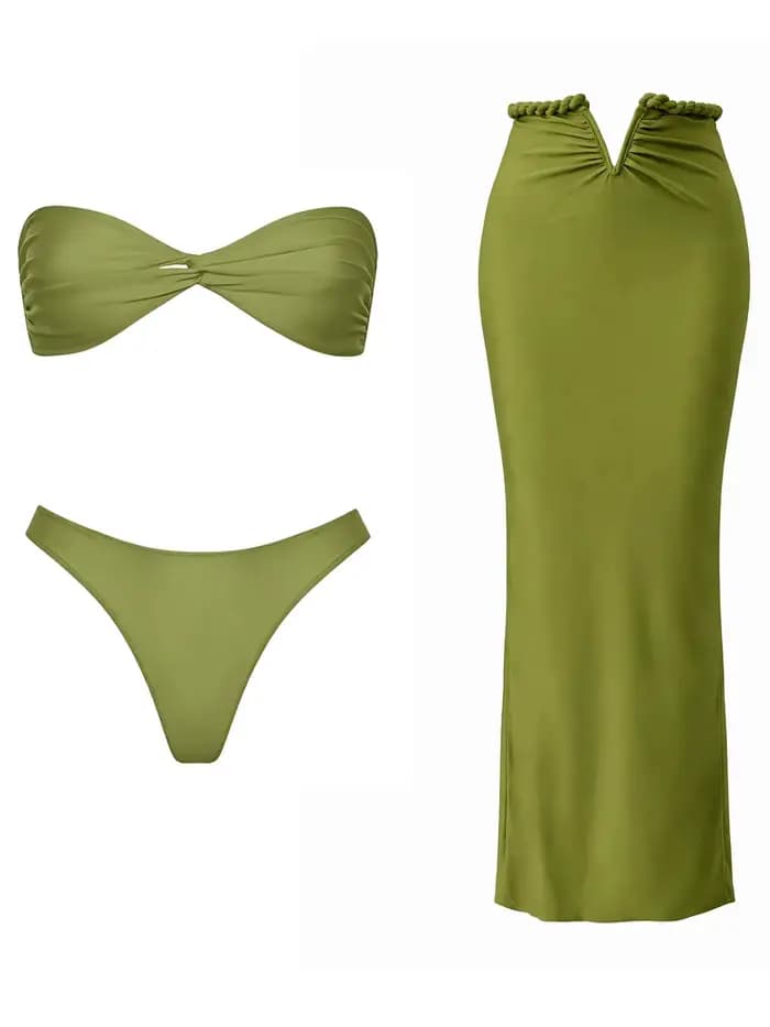 Maillot de bain tressé sexy