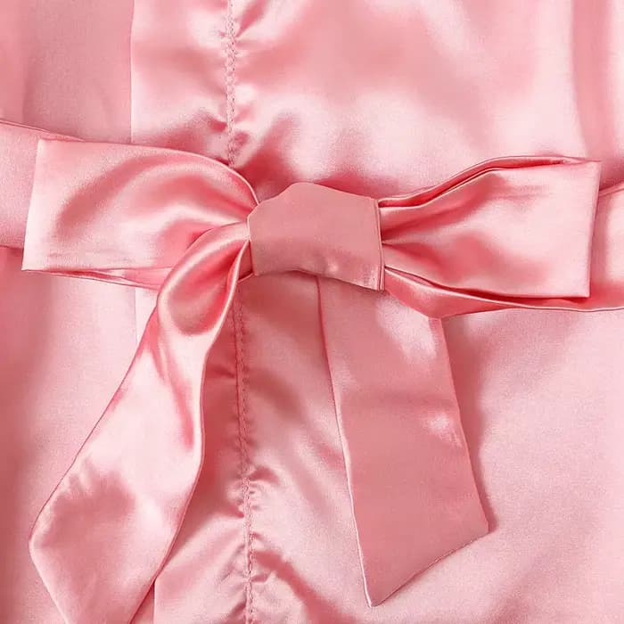 Peignoir de printemps pour filles de 2 à 7 ans, couleur rose, manches longues, tissu lisse, imprimé princesse, vêtements à la mode, nouvelle collection 2021