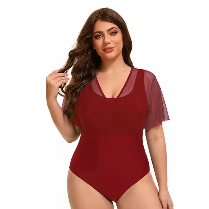 Maillot de bain une pièce grande taille pour femme