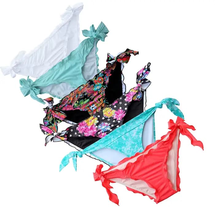 2019 femmes Bikinis brésilien Cheeky Bikini bas de maillot de bain Sexy Secret Bandage maillot de bain maillots de bain vintage noir marque Biquini