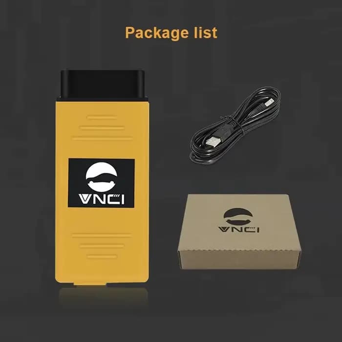 Scanner VNCI VDI3 pour Rongwei MG Wuling Baojun, compatible avec les protocoles DoIP, CANFD et OBDII, outil de diagnostic pour SAIC Group/VDS/VD2/VDS3/GRADE-X VDI3