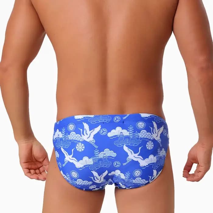 Maillot de bain homme UXH – Slip de bain taille basse