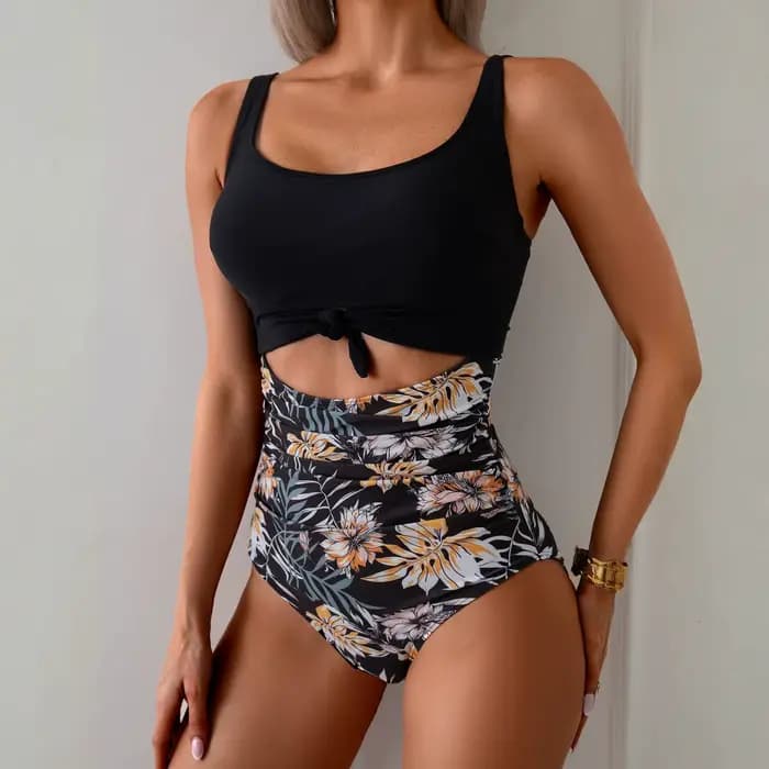 Maillot de bain d'été à imprimé floral