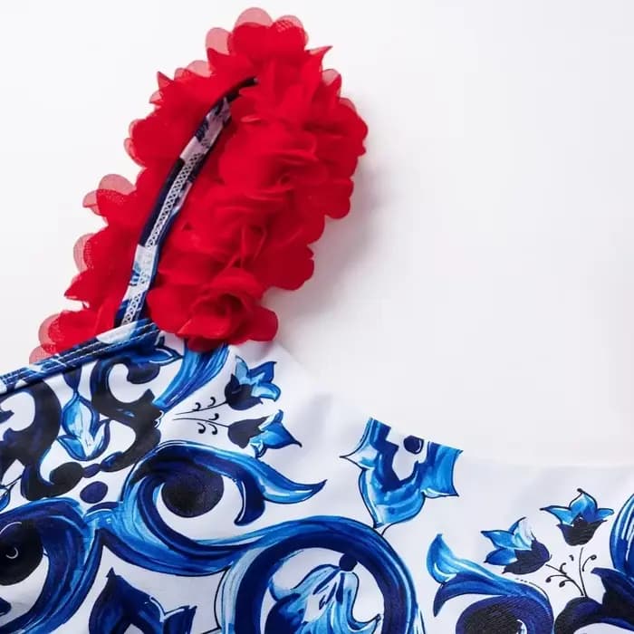 Maillot de bain une pièce dos nu à sequins faits main pour femme
