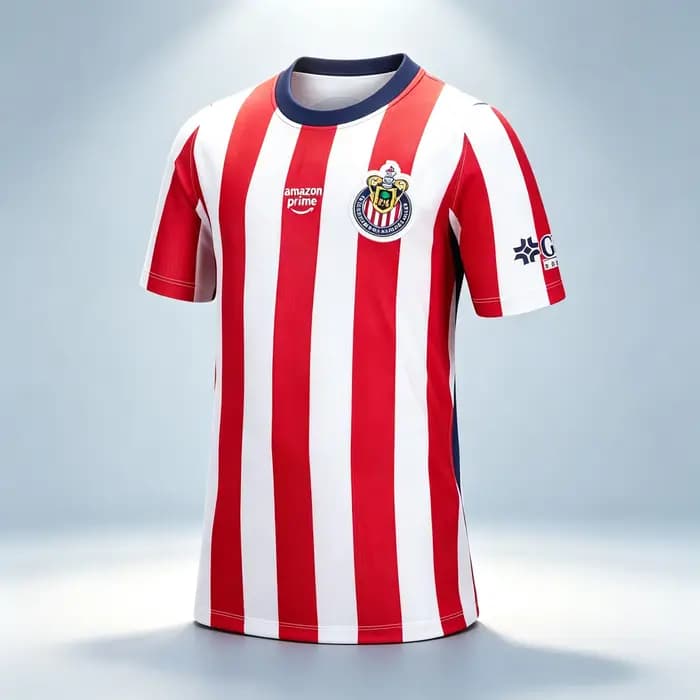 Maillot de football Chivas de Guadalajara pour hommes et femmes, t-shirt oversize de sport d'été, respirant, séchage rapide, vêtements streetwear