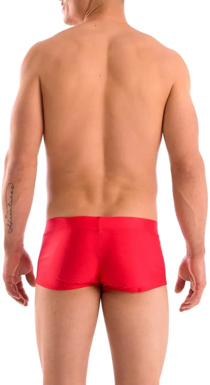 Maillot de bain couleur unie pour hommes, nouvelle collection