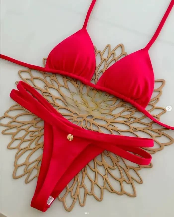 Maillot de bain brésilien sexy pour femmes, bikini de plage, vacances, nouveau