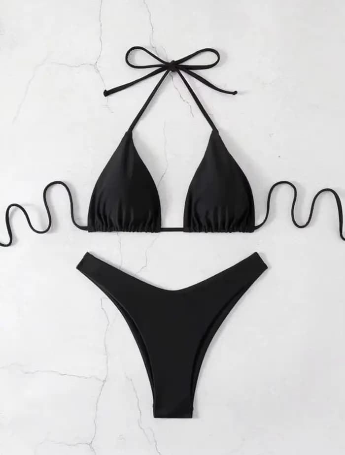 Maillot de bain brésilien à lacets