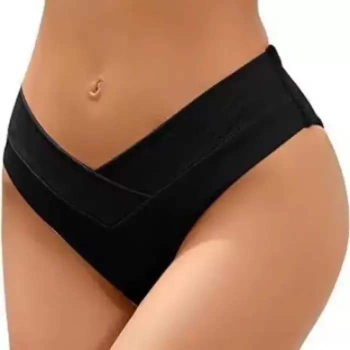 Femmes taille haute brésilien Bikini ensemble Sexy V effronté maillots de bain été plage maillot