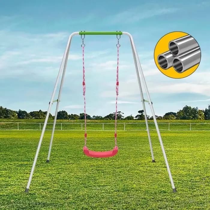 Balançoire suspendue arc-en-ciel pour enfants, balançoire pratique pour bébé, utilisable en intérieur et en extérieur, jouets de jeu d'extérieur pour enfants