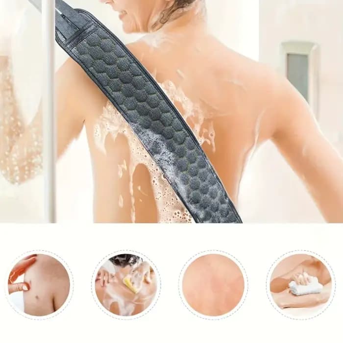 Ensemble exfoliant pour le dos du bain