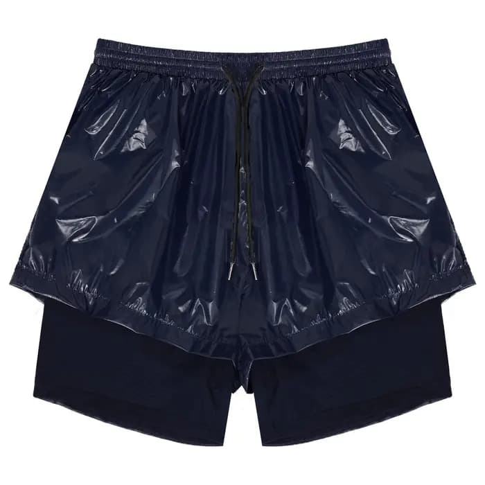 Maillot de bain pour homme, short de bain à séchage rapide avec poches, short de bain 2 en 1 à double couche avec doublure pour la natation et le surf
