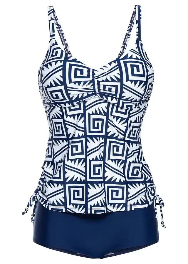 Maillot de bain deux pièces imprimé