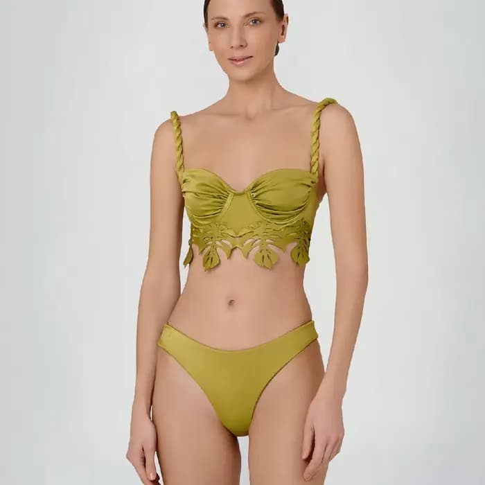 Bandeau Bikini Push Up Femmes Maillots De Bain 2024 Sexy Maillot