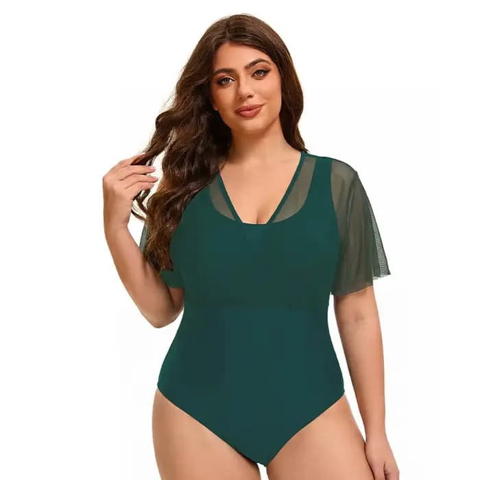Maillot de bain une pièce grande taille pour femme