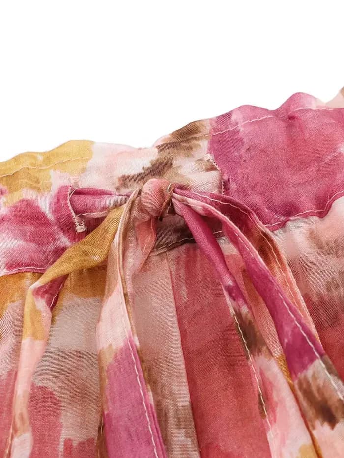 Shorts pour femmes à imprimé floral