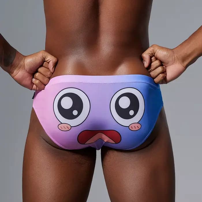 Caleçons de bain amusants pour hommes, slips de piscine, maillots de bain pour hommes, sous-vêtements de bain pour hommes, maillots de bain d'intérieur pour hommes
