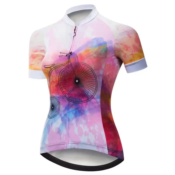 Cycling Jersey 2023 Short Sleeve Women Cycling Shirt Breathable mtb Bike Jersey Bicycle Clothing Ropa Maillot Ciclismo