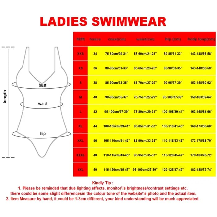 Maillot de bain une pièce pour femme