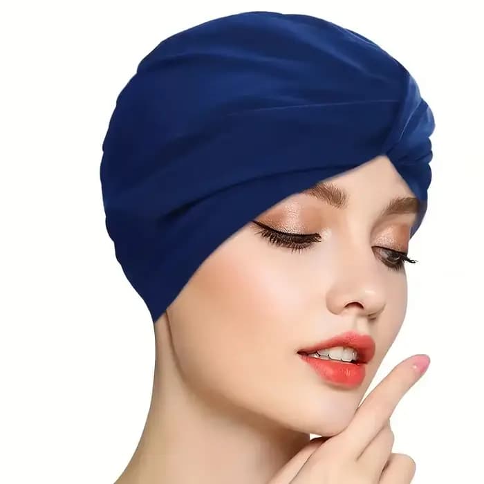 Bonnet de bain antidérapant 1 pièce pour cheveux longs, bouclés, épais et tresses – Parfait pour la plage et la piscine avec une coupe flexible.