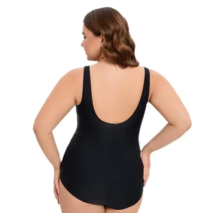 Bikini imprimé grande taille pour femme, maillot de bain une pièce, baigneur, maillots de bain, grande taille, XL- 5XL