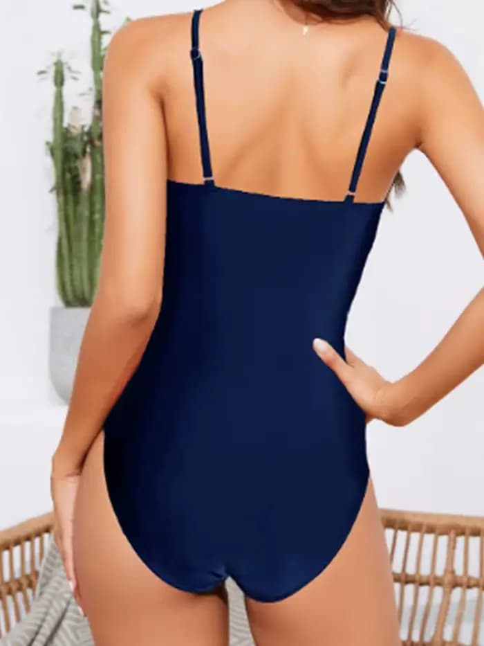 Maillot de bain une pièce à volants