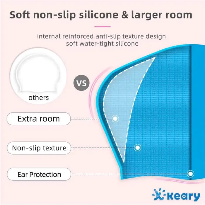 Bonnet de bain Extra Large en Silicone pour cheveux longs, bonnet de plongée professionnel étanche pour femmes et hommes, africain, surdimensionné