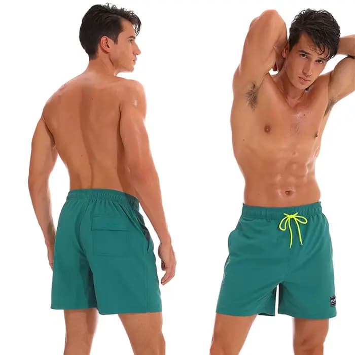 ESCATCH-Short de bain en nylon pour hommes, séchage rapide, short de plage, tissu solide, pantalon de surf, été