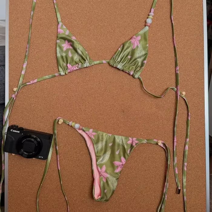 Micro Bikinis 2026 Sexy femmes maillot de bain maillots de bain femme Floral string Bikini ensemble Biquini maillot de bain maillot de bain maillots de bain