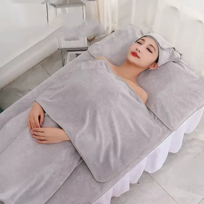 Ensemble de serviettes de luxe pour cheveux, visage, corps, salon esthétique, spa, cosmétiques, maquillage, studio, turban, serviette de bain, clinique de beauté