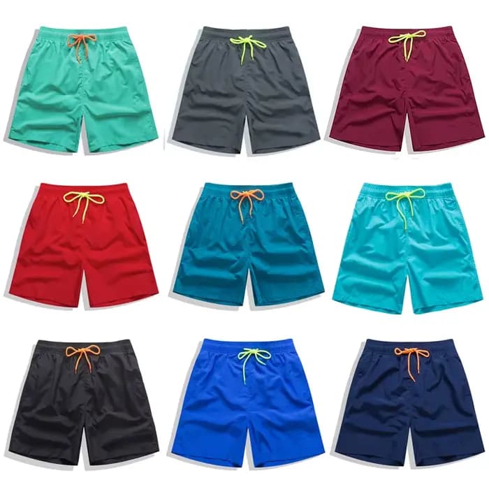 Marque Datifer Board Shorts hommes respirant Sport natation pantalon couleur unie taille élastique maillots de bain été maillots de bain