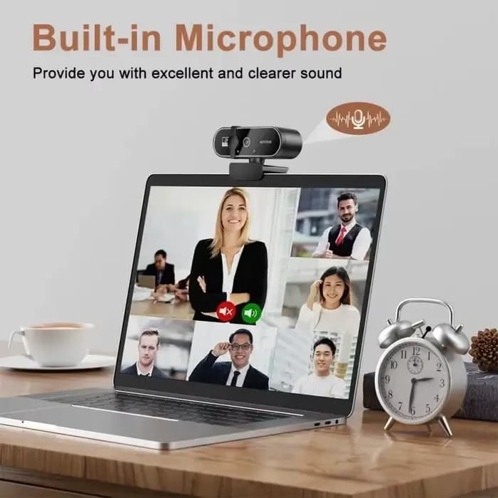 Webcams 4K USB caméra Web avec Microphone Autofocus 2K caméra PC ordinateur portable Streaming en direct 1080P Webcam pour les appels vidéo