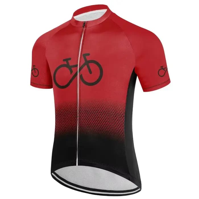 Maillot de cyclisme à manches courtes pour homme, haut respirant à séchage rapide, chemise de vélo VTT, vêtements d'équitation de montagne, 2024
