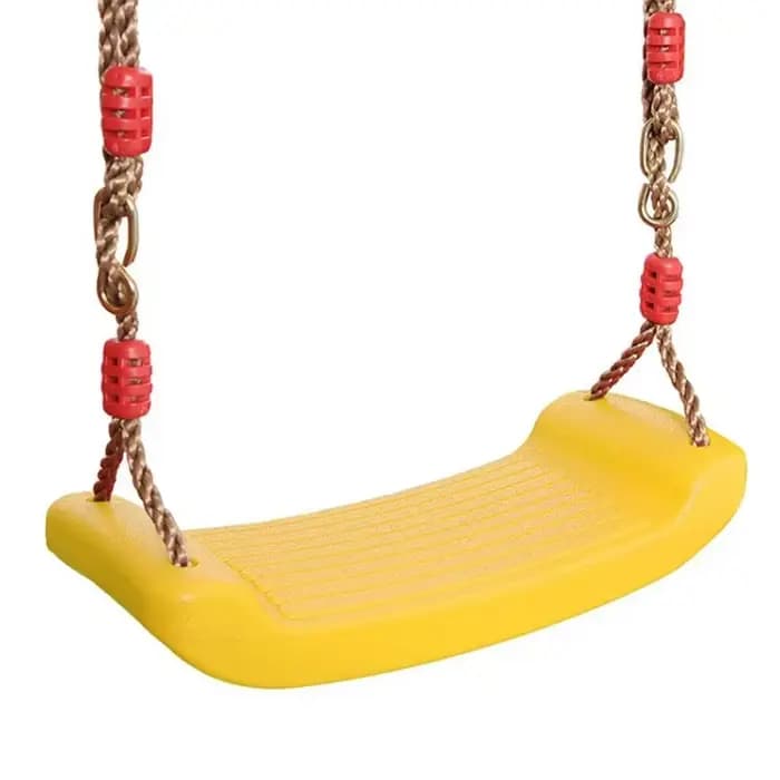 Balançoire pour enfants, jouet volant, balançoire de jardin, siège suspendu, jouets avec cordes réglables en hauteur, jouets d'intérieur et d'extérieur, planche incurvée arc-en-ciel