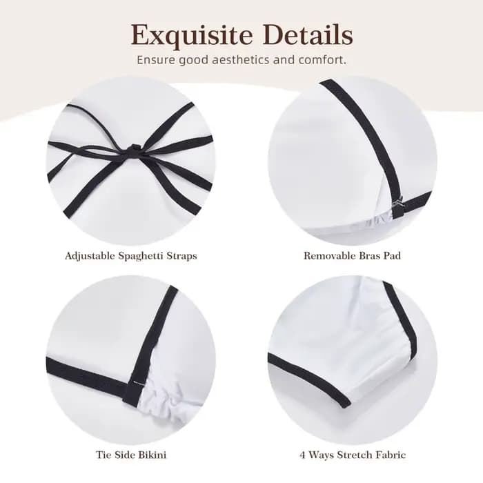 Bikini Femme 2026 Luxe Glass Mural Ensemble Deux Pièces pour Femme