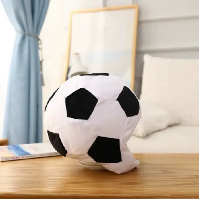 Accessoires de photographie, couvre-chef de football amusant, doux et confortable, casquette de dessin animé, chapeau fantaisie unique en forme de ballon de football pour Halloween