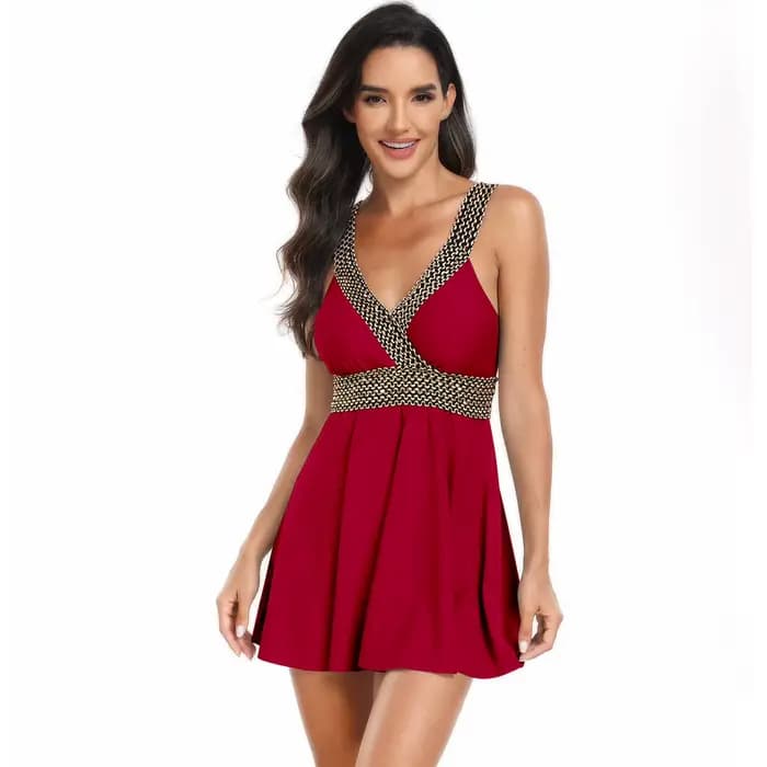 Maillot de bain deux pièces à bretelles en fil pour femmes, rembourré, couleur unie, pour baigneurs, vêtements de plage, d'été, 2024