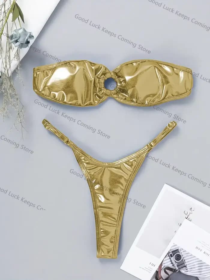 Bikini Bandeau Sexy 2026 pour Femme