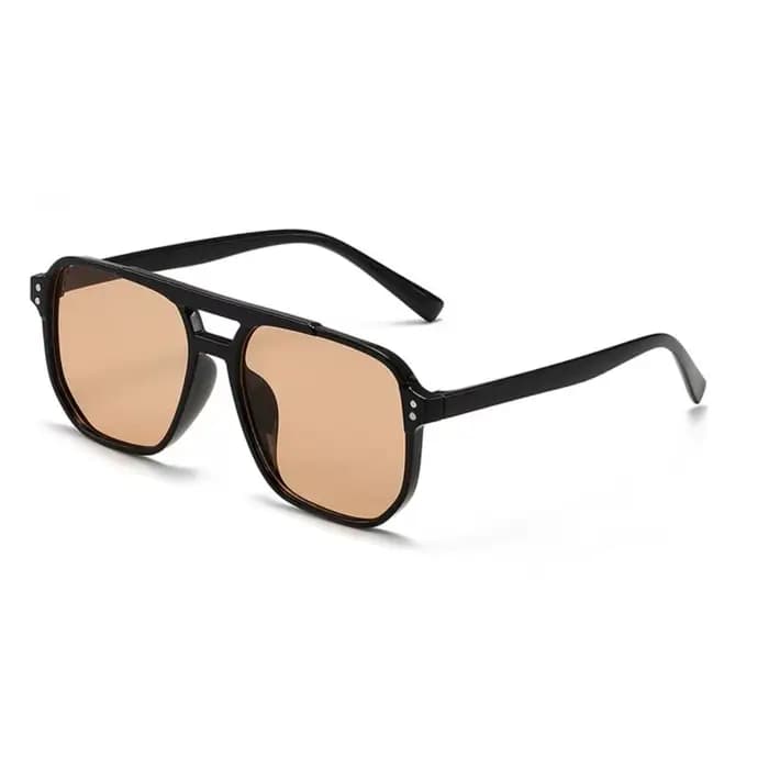 Lunettes de soleil carrées punk anti-UV, protection des yeux pour la plage, lunettes noires, accessoires de voyage, lunettes de soleil rétro pour femmes et hommes