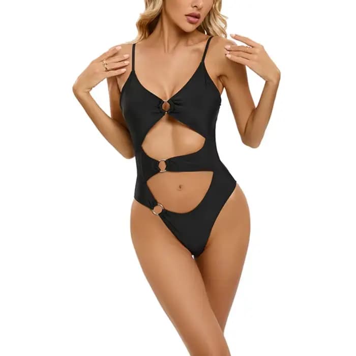Nadanbao Sexy maillots de bain femmes dos nu une pièce maillot de bain transfrontalier découpe conception maillots de bain Monokini Biquini